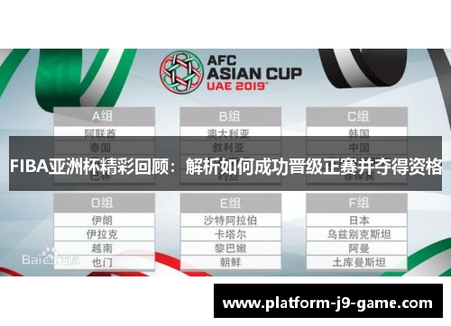 FIBA亚洲杯精彩回顾：解析如何成功晋级正赛并夺得资格