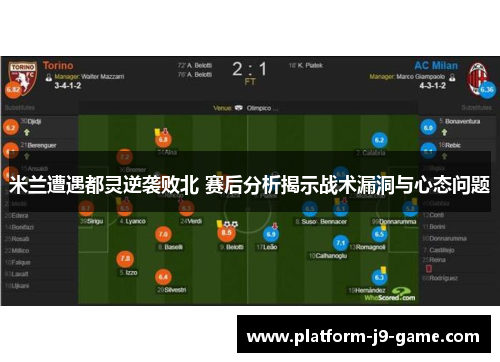 米兰遭遇都灵逆袭败北 赛后分析揭示战术漏洞与心态问题